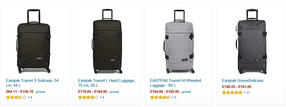 英国线上市场最受欢迎的行李箱包品牌TOP30