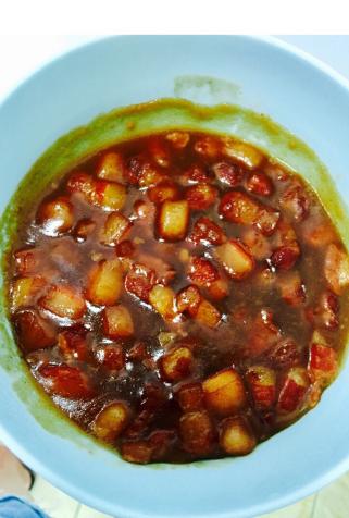 广东早茶四大天王之一叉烧包做法,广式经典早茶牛油果酥皮叉烧包