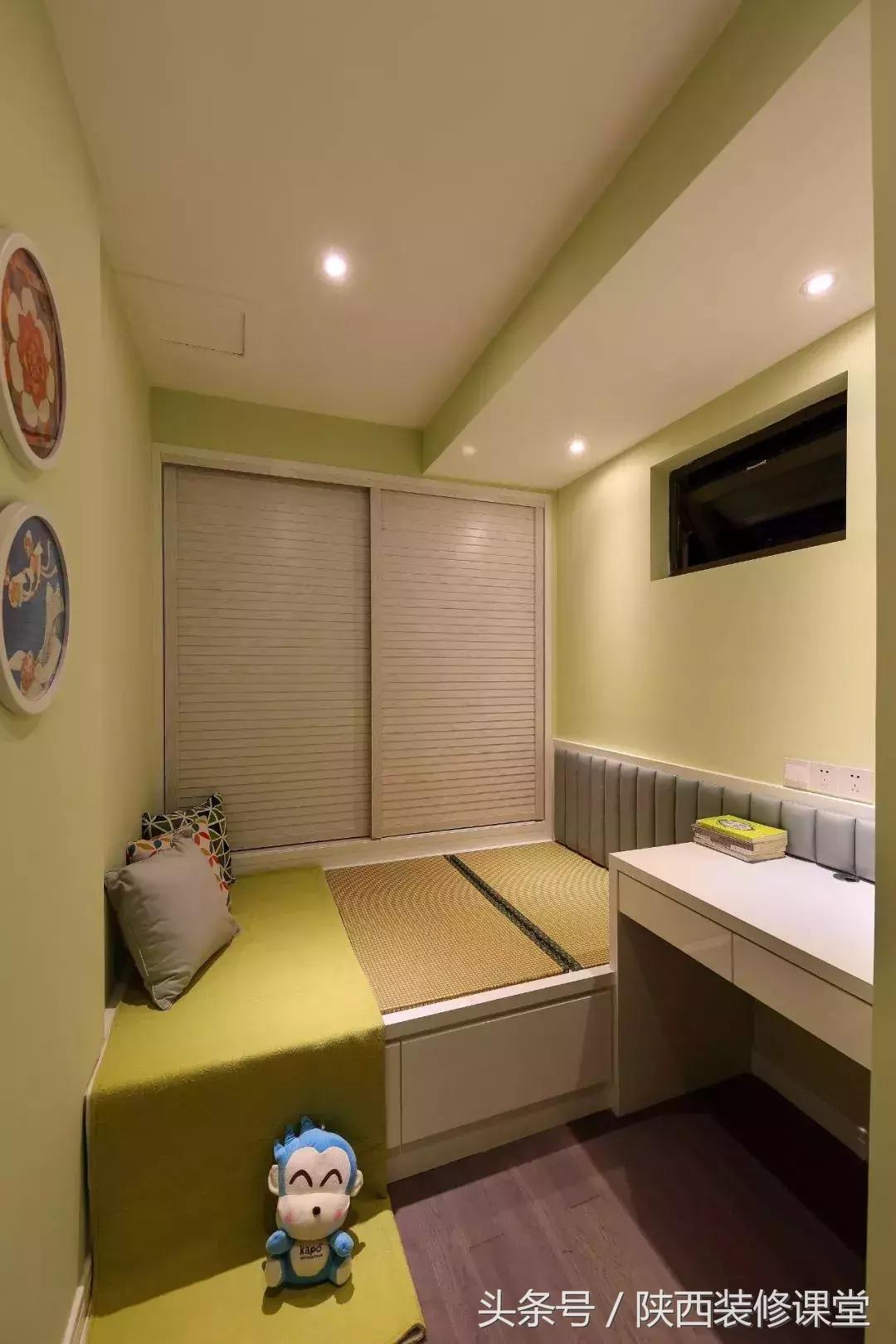 10平米卧室装修效果图榻榻米,大卧室榻榻米装修风格现代简约