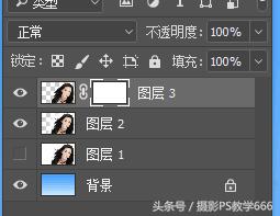 ps新手入门抠图背景图层,ps留黑不留白图层抠图法