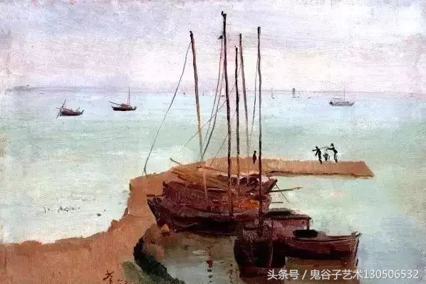 吴冠中笔下的船在哪里,吴冠中笔下的船图片