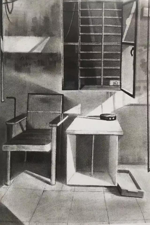 清华美院校考设计高分试卷,清华美院素描高分试卷