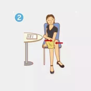 上班也要运动！12个办公室微运动图解转给需要的人