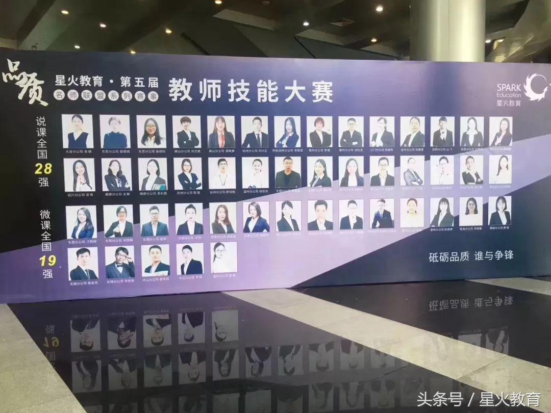 以人才铸就发展，千锤百炼的星火老师