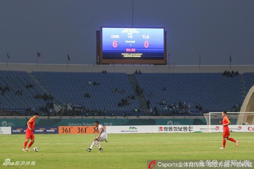 亚运会中国男足和东帝汶直播比赛,亚运会中国男足5-1大胜印度