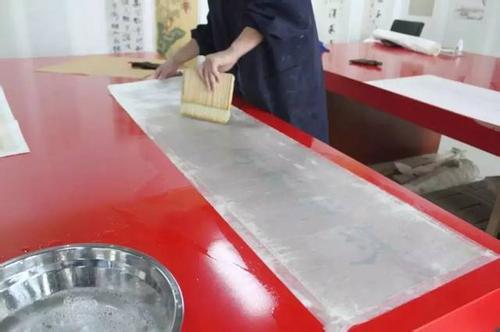 书画装裱全过程详解说,书画装裱初学者必学的注意事项