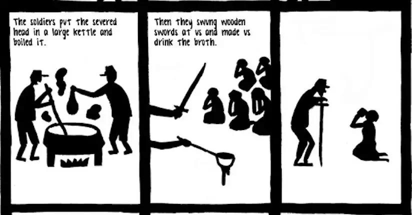 毒打、强奸、*虐性**……他把一个女人的真实故事画成漫画