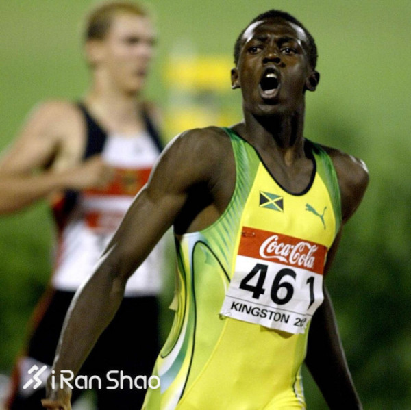 柏林世锦赛黑色闪电博尔特100米,博尔特一道永恒的黑色闪电