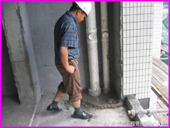 阳台管道口防水处理,阳台地漏排水管施工图