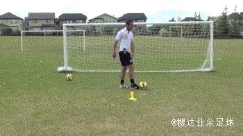 向南足球过人教学,足球晨间过人教学
