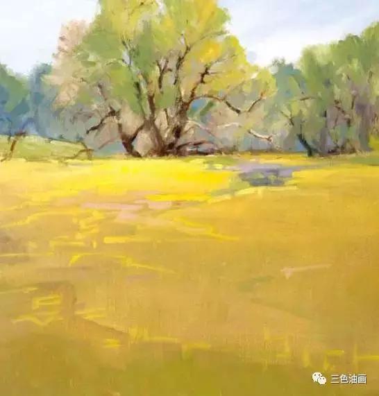 大师油画风景技法示范教程,维克多油画风景教程