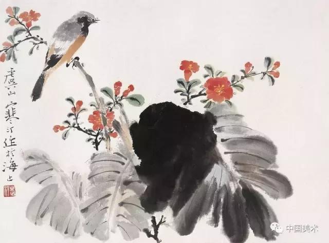 花鸟画麻雀的画法,花鸟人物画画技巧