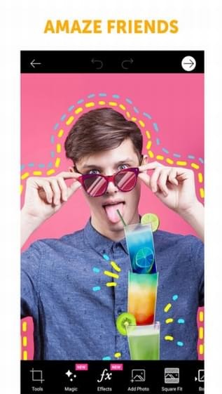 最好用的手机p图软件推荐,picsart美易照片编辑p图软件