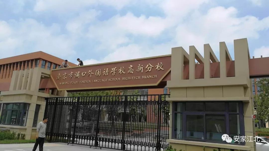 浦外高新分校和高新小学,高新浦外分校