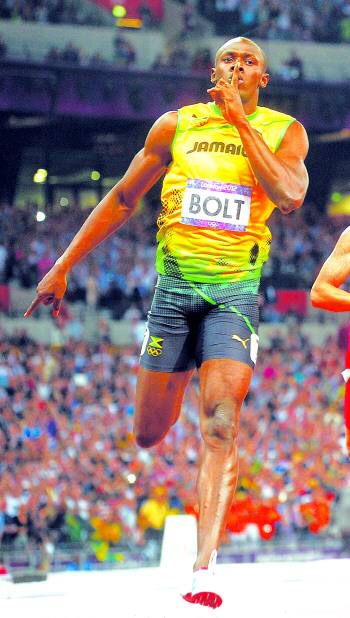 博尔特10大经典之作,世界之最博尔特