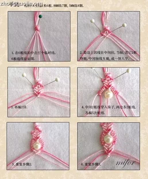 文玩手链绳结编法图解大全,怎样编手串绳结挂物