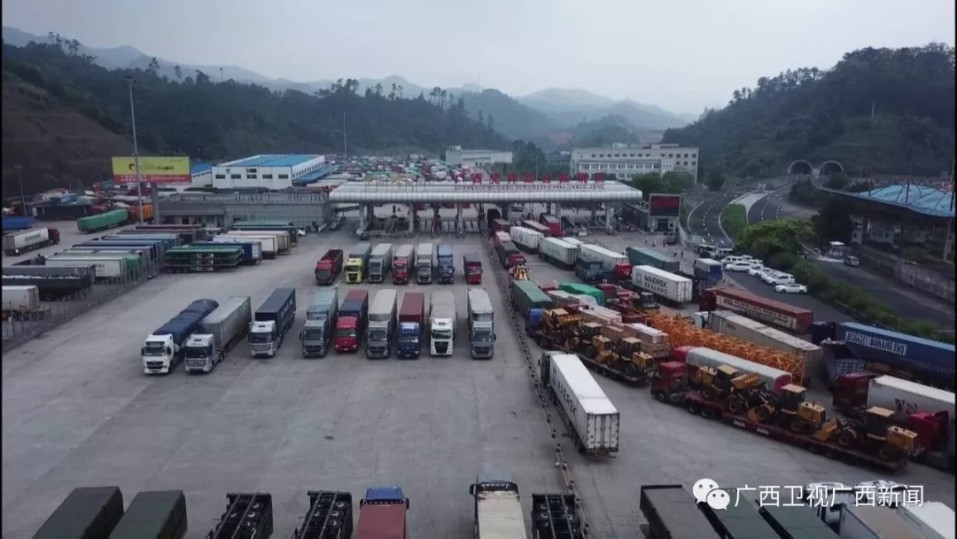 凭祥口岸2020年商品出口占比,凭祥畅通绿色通道口岸繁忙而有序
