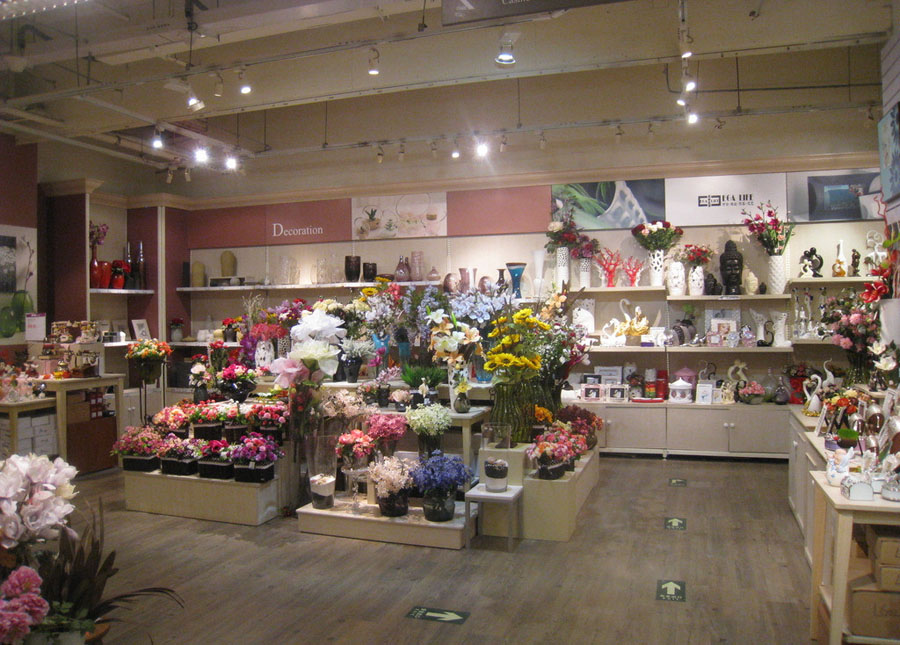 花店logo创意设计,花店设计案例欣赏