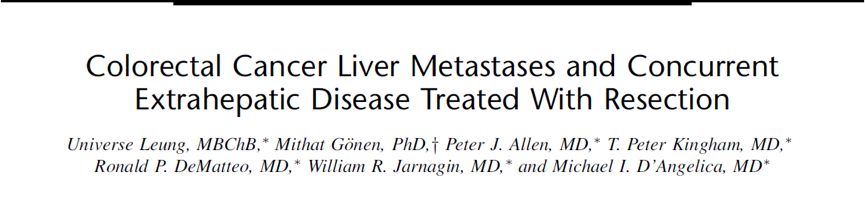 直肠癌有肝转移和淋巴结转移,结直肠癌肝转移
