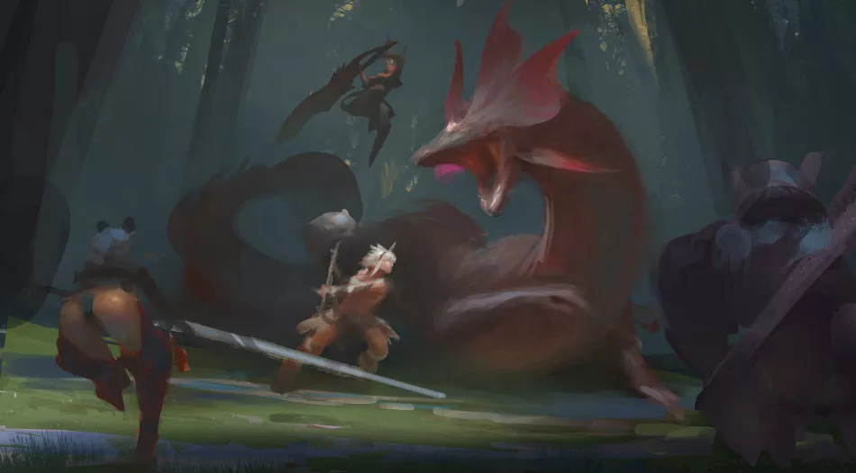 插画师Key李科毅：刺客信条、王者荣耀等项目的参与者