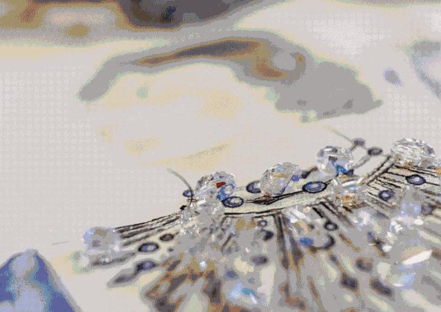 施华洛世奇翅膀,100万美金珠宝