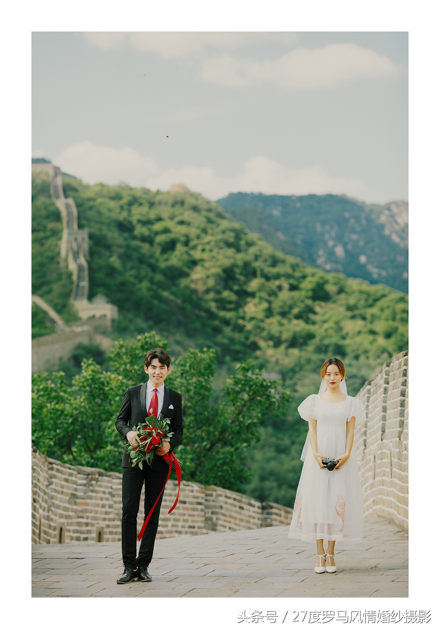长城拍摄婚纱照,如何在北京拍好看的照片