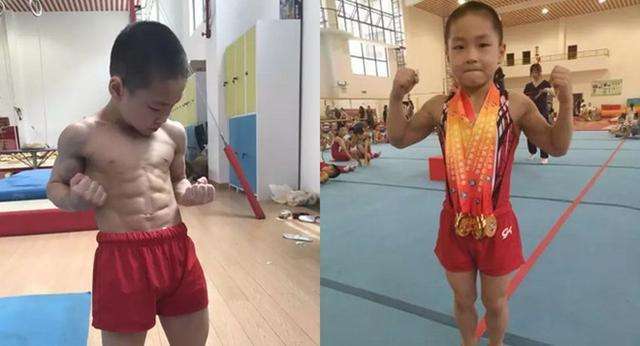 世界上最强壮健美小男孩,世界上最强壮的三个小孩肌肉暴涨