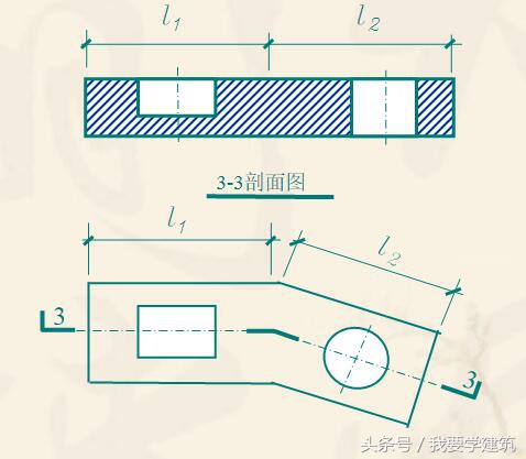 建筑识图与构造第二版识图题,建筑断面图和剖面图的区别