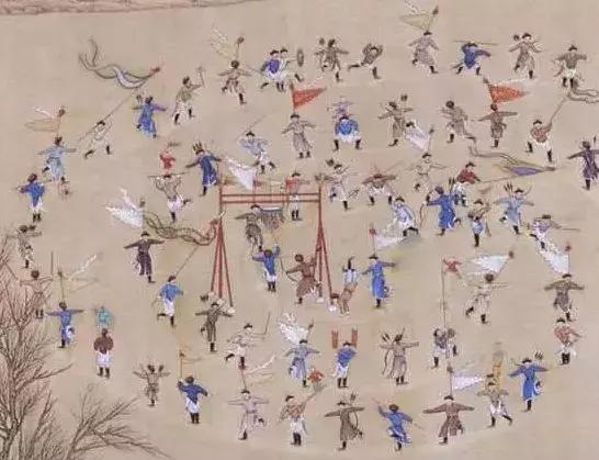 趣味创意古画,古画中的舞蹈