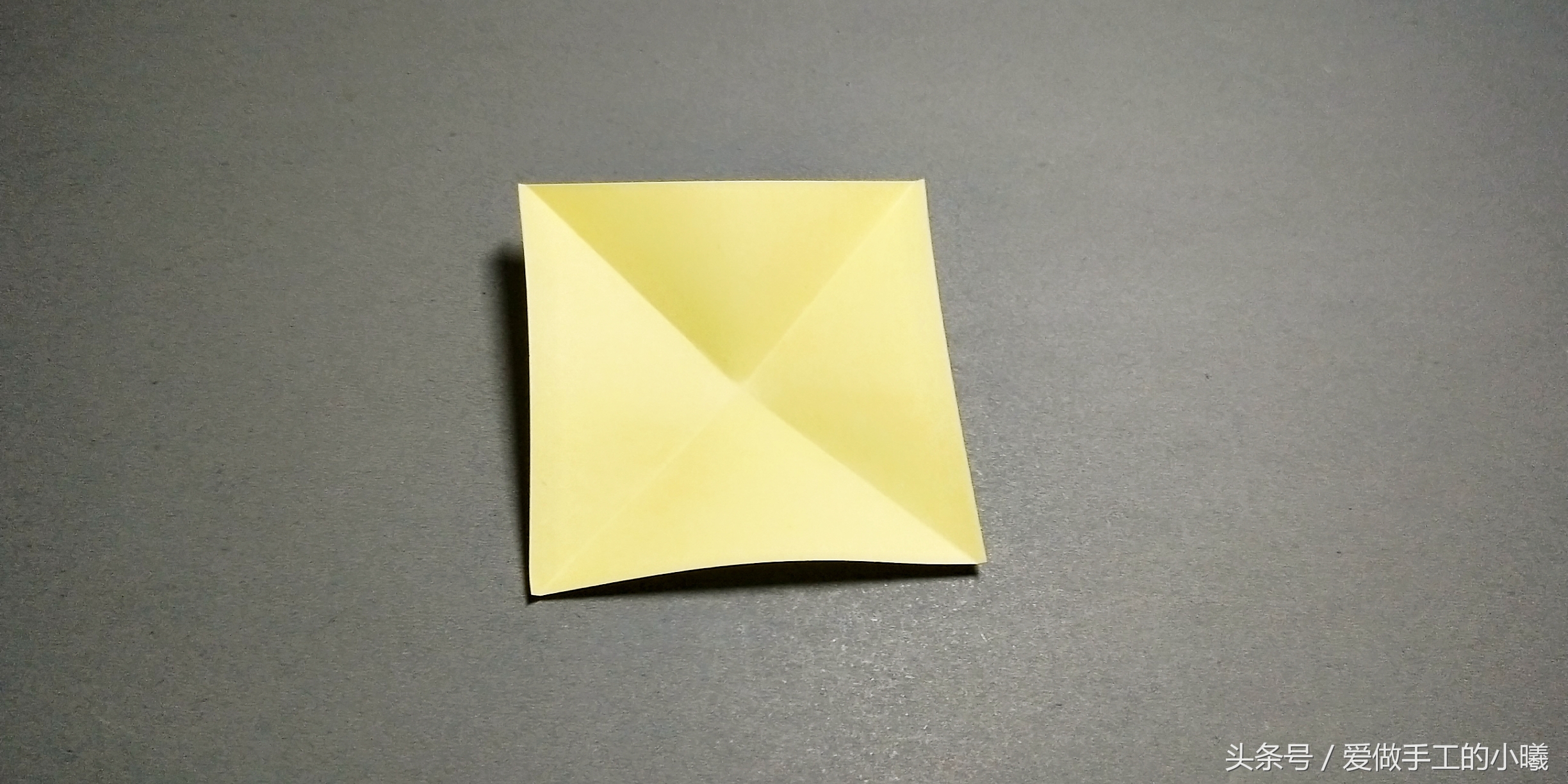 回旋飞镖折纸简单版,折纸风火轮飞镖方法