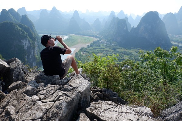 桂林阳朔无敌风景,阳朔龙头山水美如人间仙境
