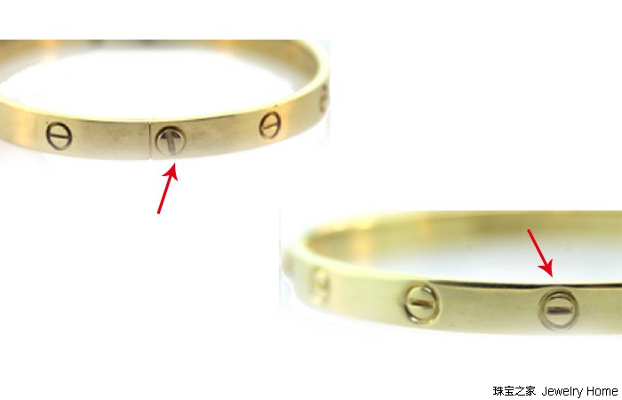 卡地亚窄版手镯怎么辨别真假,卡地亚love手镯上有多少图案