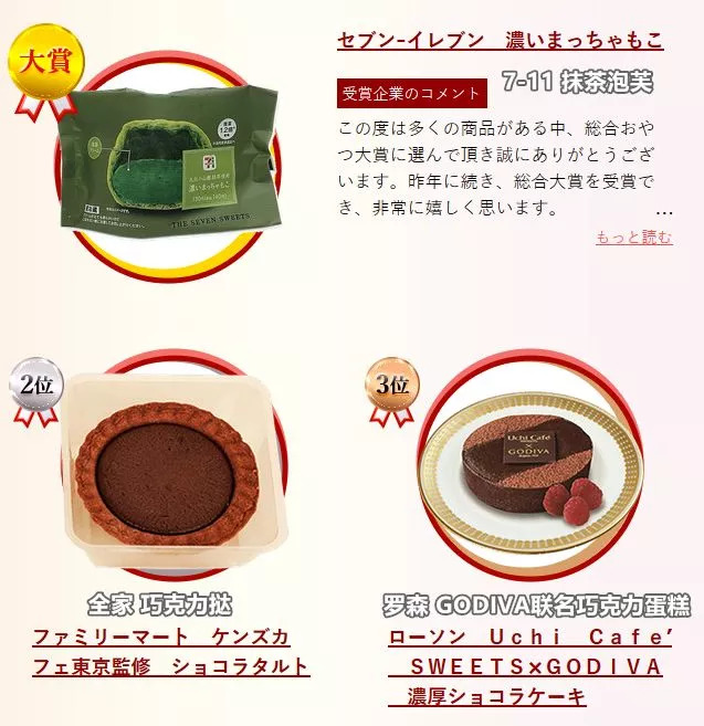 2019日本便利店零食大赏,日本零食大赏集合