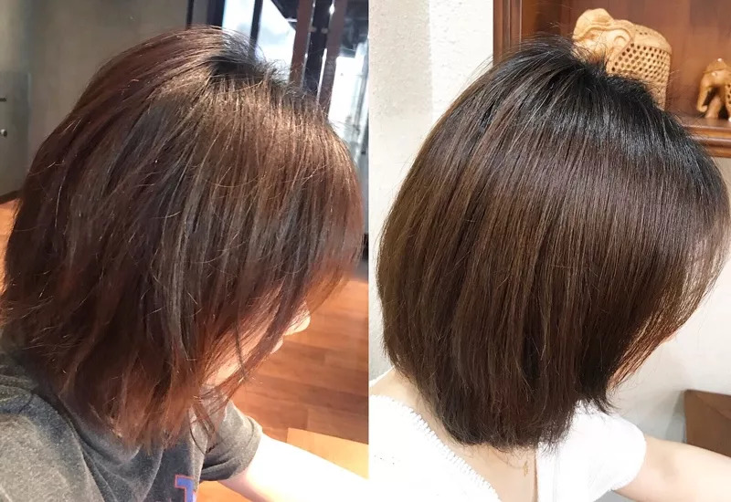 拼团做头发,头发干枯拼多多洗发水