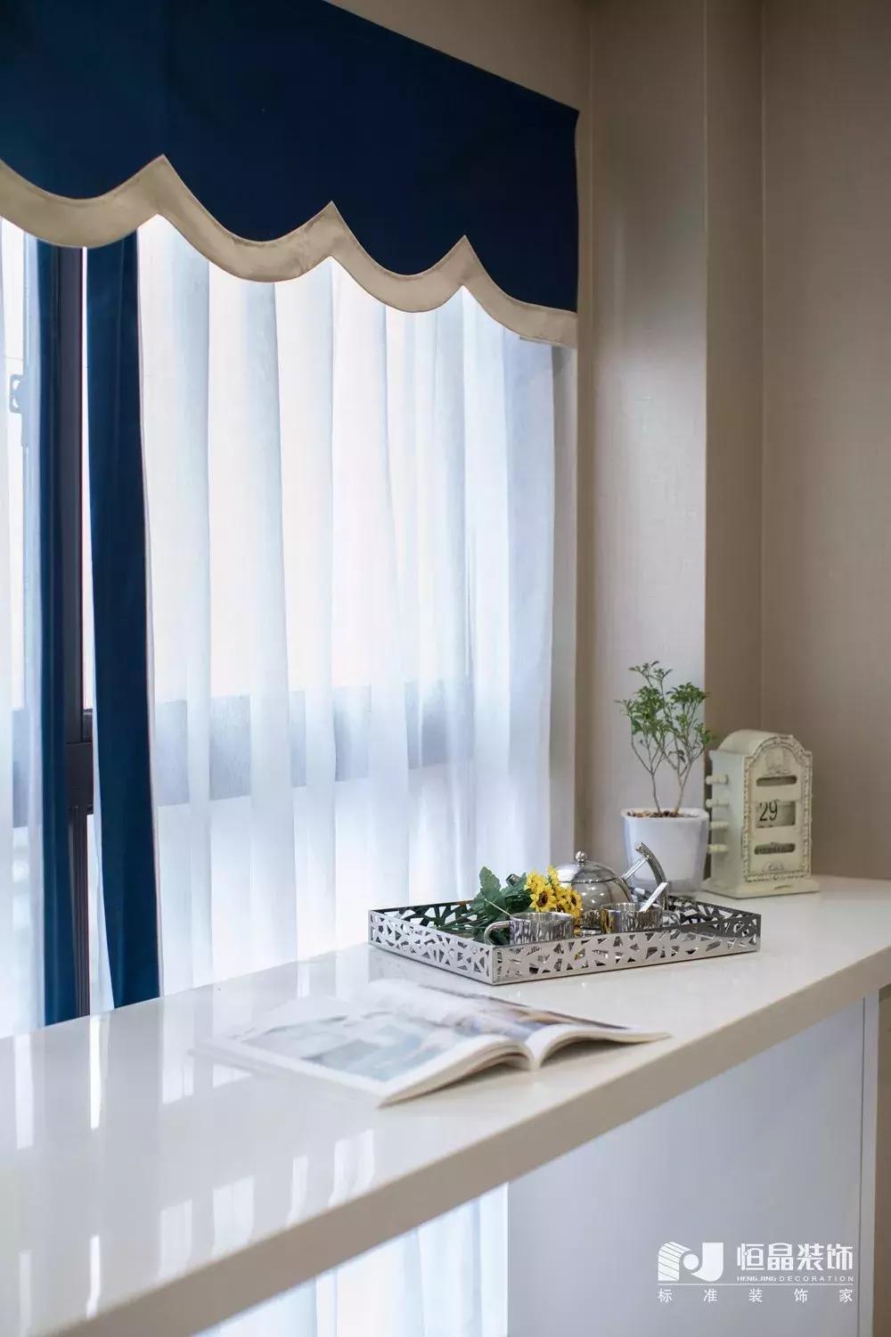 130现代美式,美式现代轻奢风小户型110