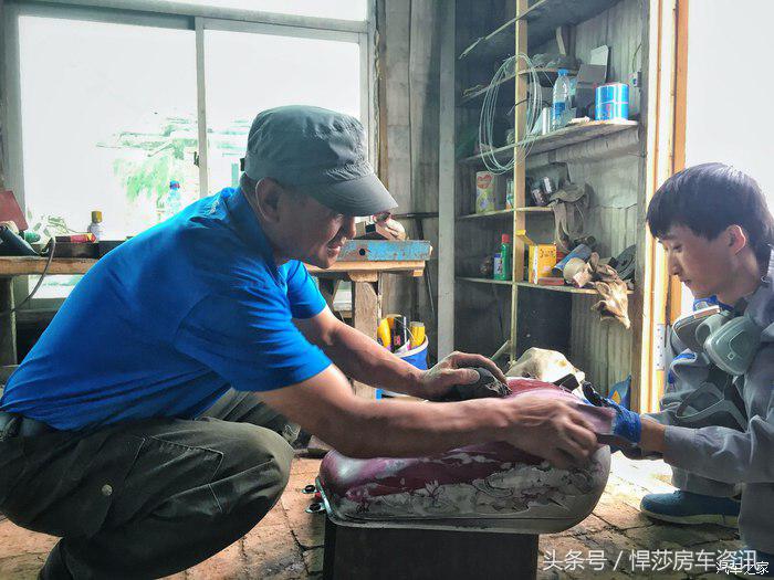 大林子手工打造一台哈雷,定制哈雷制作过程