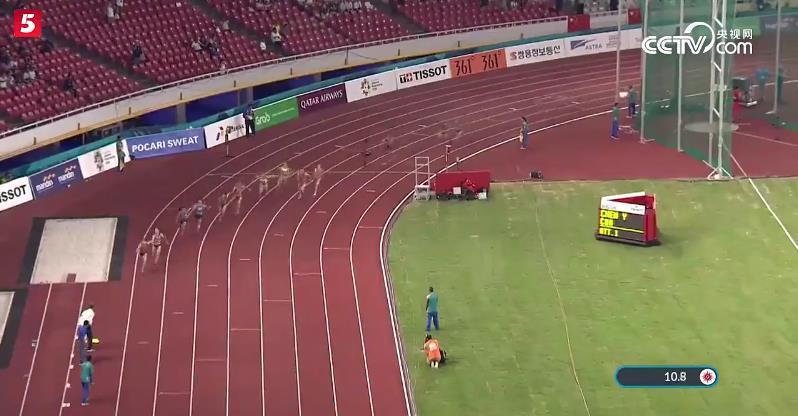 亚运女子接力4*100米男足,雅加达亚运会四乘一百米接力回顾