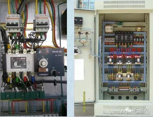 配电箱跨接线的正确接线图,配电箱接线图讲解