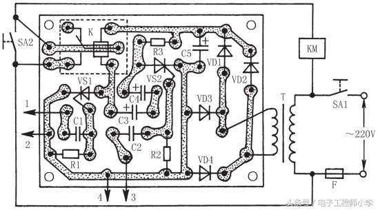 智能教室灯开关接线方式,教室灯加装调光开关