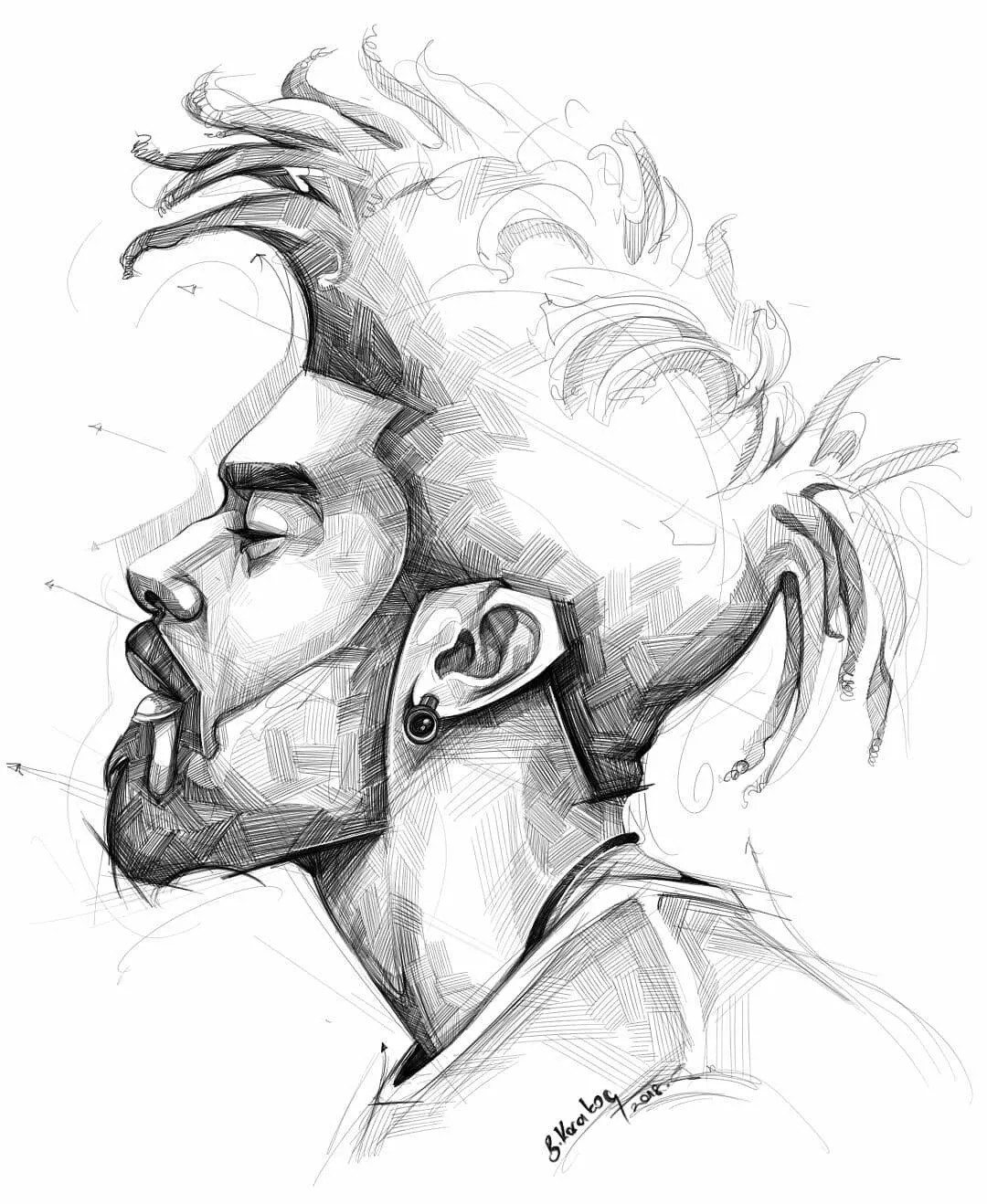 素描画常见问题,素描画小孩为什么不好画