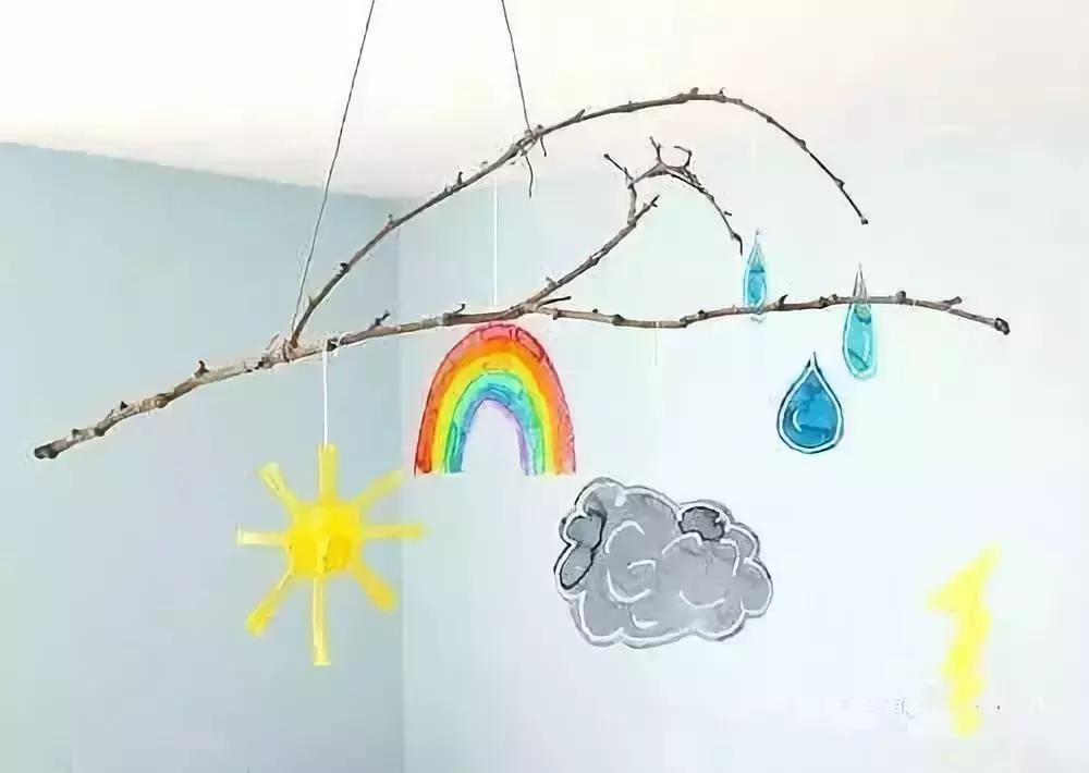 有特色的幼儿园教室吊饰,幼儿园教室吊饰简单好看