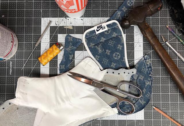 球鞋另类奢侈玩法，私人定制一款专属你的LV战靴