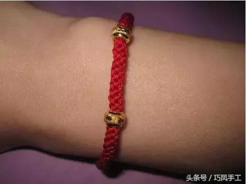 转运珠手绳简单大方,转运珠手绳编法不易松