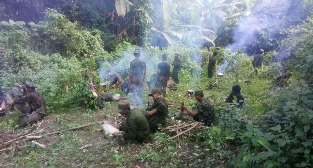 为缅甸的果敢同盟军致敬,向战斗在一线的民兵骨干致敬