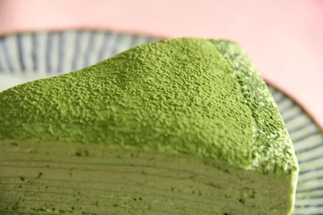 一家抹茶甜品店,日式抹茶味甜品店