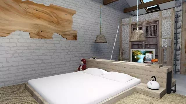 精品民宿装修风格,精品客栈装修效果图