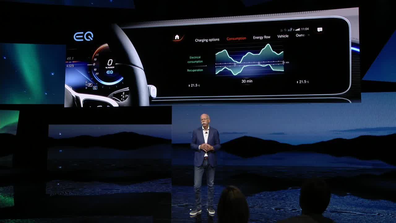 以先锋豪华之名：奔驰EQC全球首秀蔡澈剧透130款电气车型