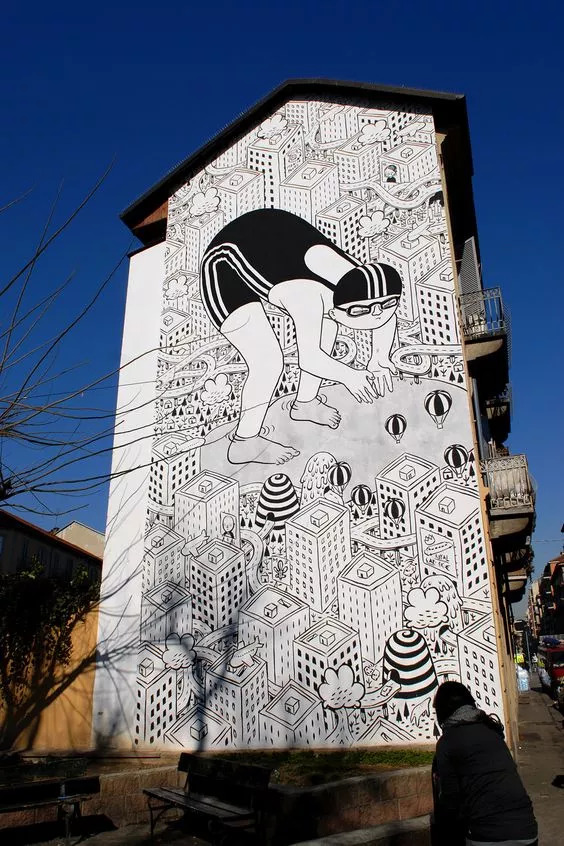 房屋墙绘,家中墙绘