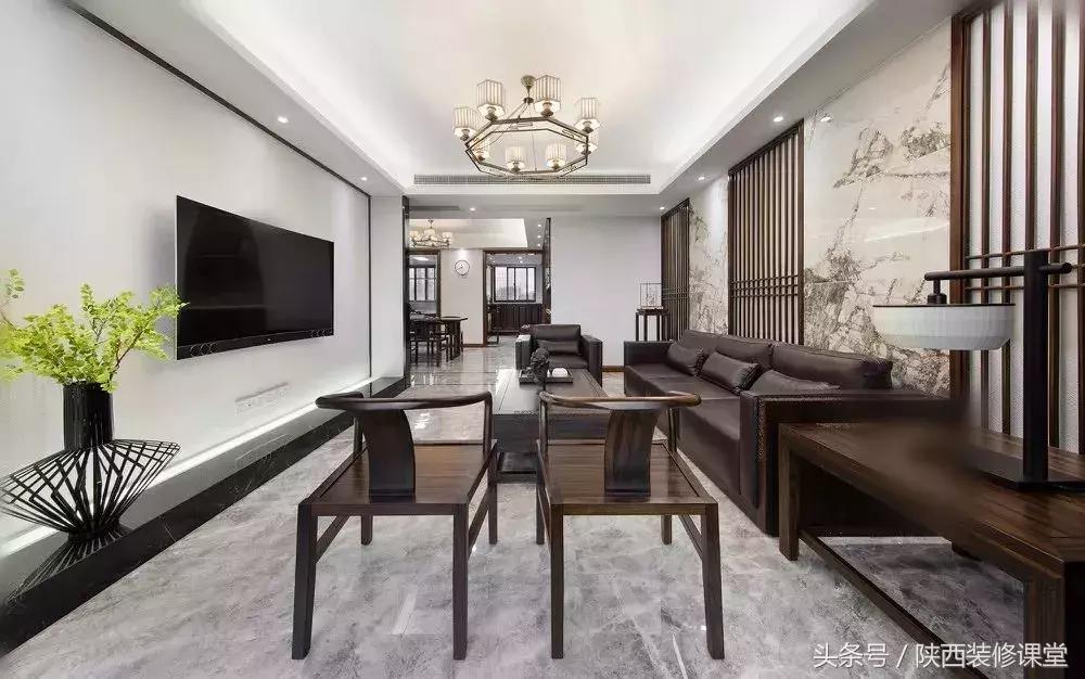 30平方新中式客厅,30款中式客厅高端大气上档次