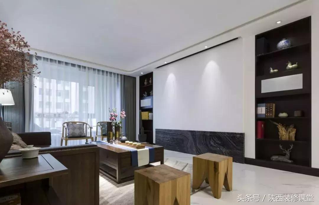 30平方新中式客厅,30款中式客厅高端大气上档次